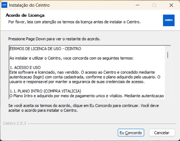 Termos de Licença